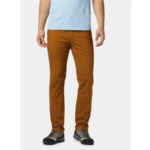Mountain Hardwear Men's AP Pant Tan belted Outdoor Hiking Camping Size 42/32